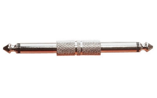 6,3mm Klinkenadapter 2-fach 6,3mm Klinkenstecker 2x 6,3mm Klinke