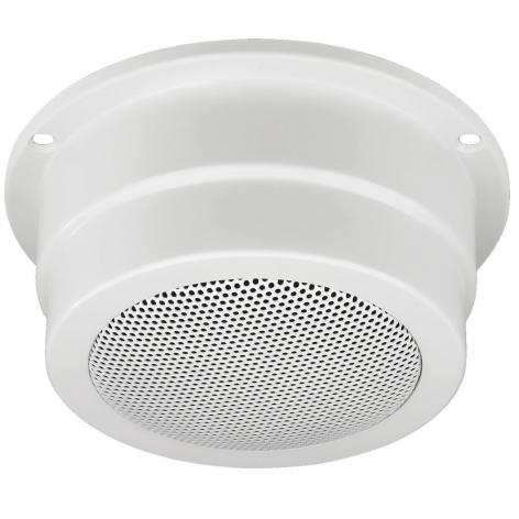 runder-deckenlautsprecher-88-500-00645-smalzvstAWDLMNBif Aufputz Deckenlautsprecher bzw Wandlautsprecher 100V ELA 10W Weiss 168mm