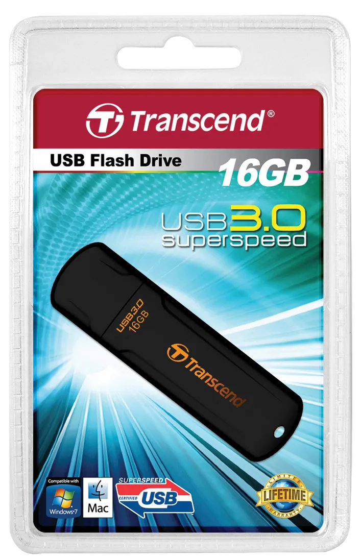 16GB USB Speicher USB3 Transcend JetFlash 700 USB3.0 16GB USB Speicher USB3 Transcend JetFlash 700 USB3.0
