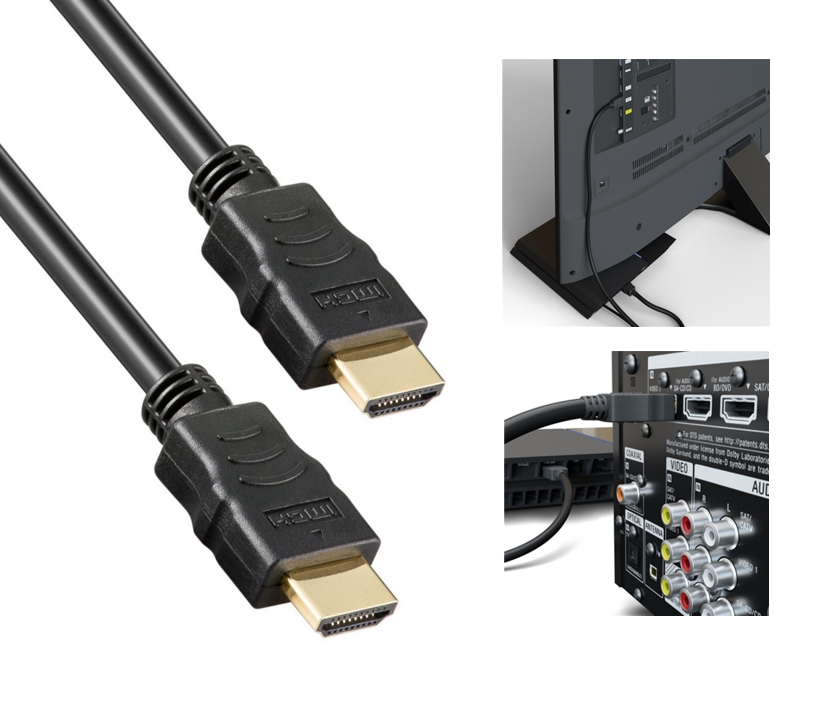 4K2K_HDMI_Kabel_14_53-682-02992 1,5m HDMI Kabel HighSpeed 4K2K mit ARC und Ethernet HEC CEC 3D HDR