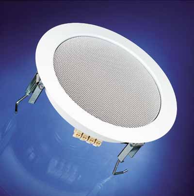 218mm Deckenlautsprecher DL18-2-100V Weiss 20W rms 2-Wege-Koaxiallautsprecher in HiFi-Qualität