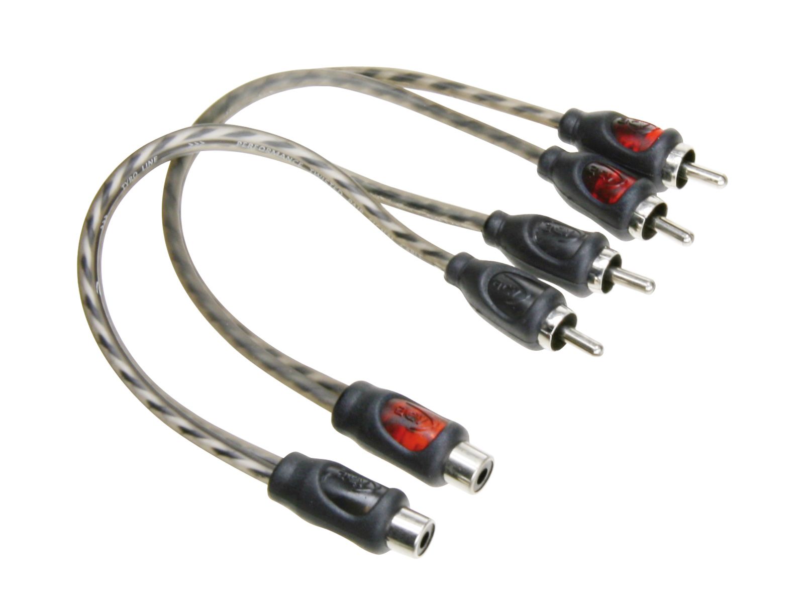 Cinchadapter Y-Adapter 2xStecker auf 1xBuchse 1-Paar Cinchadapter Y-Adapter 2xStecker auf 1xBuchse 1-Paar