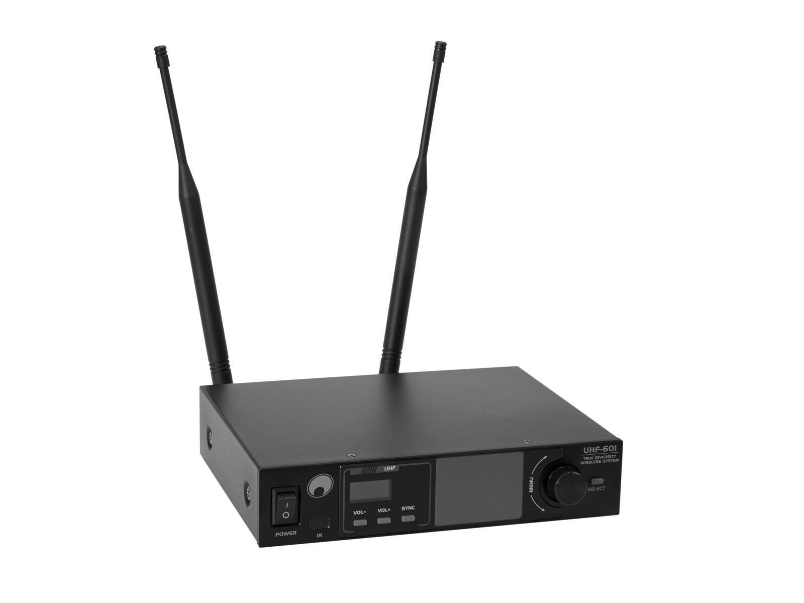 Funkmikrofon Set UHF-601 Empfänger mit 1x Funkmikro und Antenne