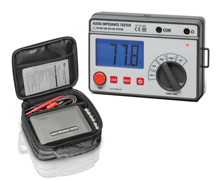 100V_ELA_Tester_90-798-01325_Impedanztester Impedanz Messgerät 100V ELA Tester IMP Impedanztester