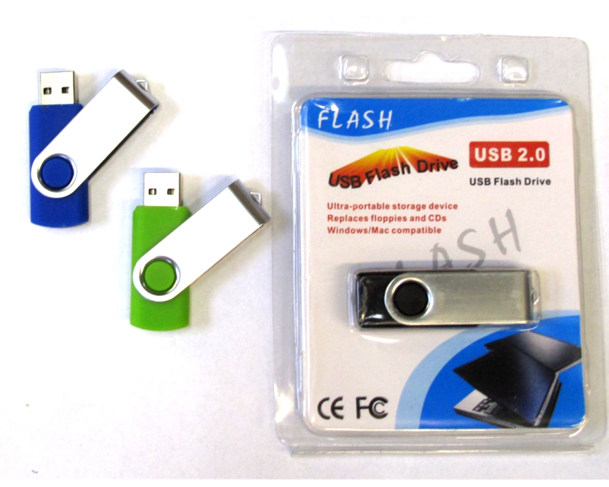 64GB USB Speicher USB2 Retail Blau