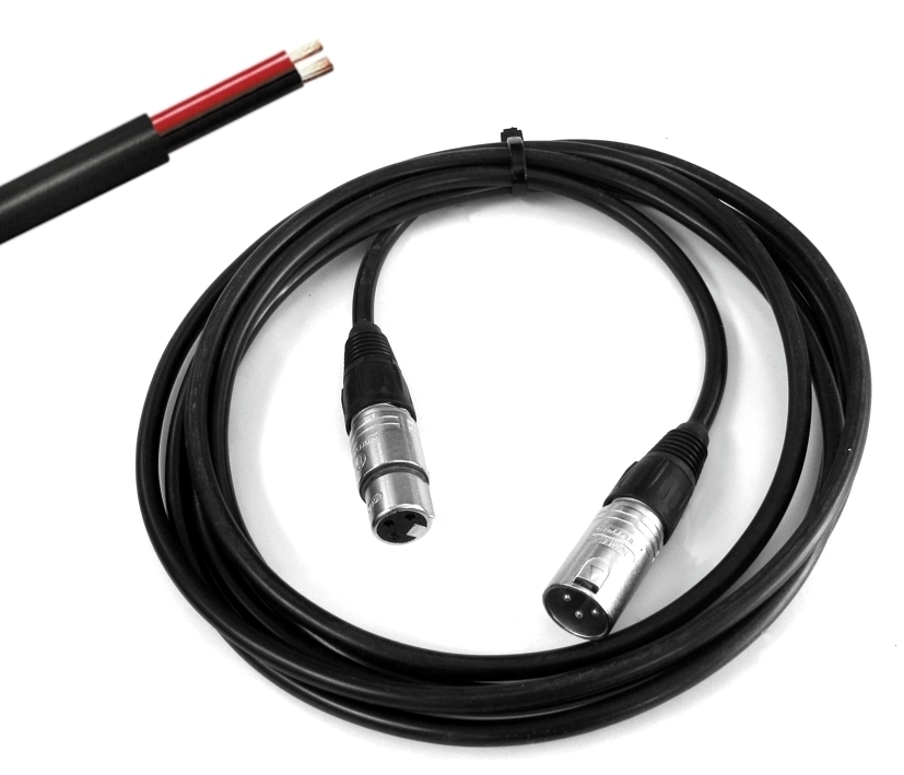 10m XLR Lautsprecherkabel 2x1,5qmm XLR-Stecker auf XLR-Kupplung + NICHT GESCHIRMT 10m XLR Lautsprecherkabel 2x1,5qmm XLR-Stecker auf XLR-Kupplung + NICHT GESCHIRMT