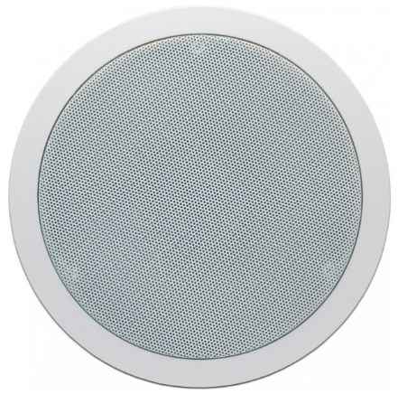 205mm ELA Deckenlautsprecher 60W 16ohm 2wege HiFi Pro mit 100V 20W ELA Trafo CM20T Weiss